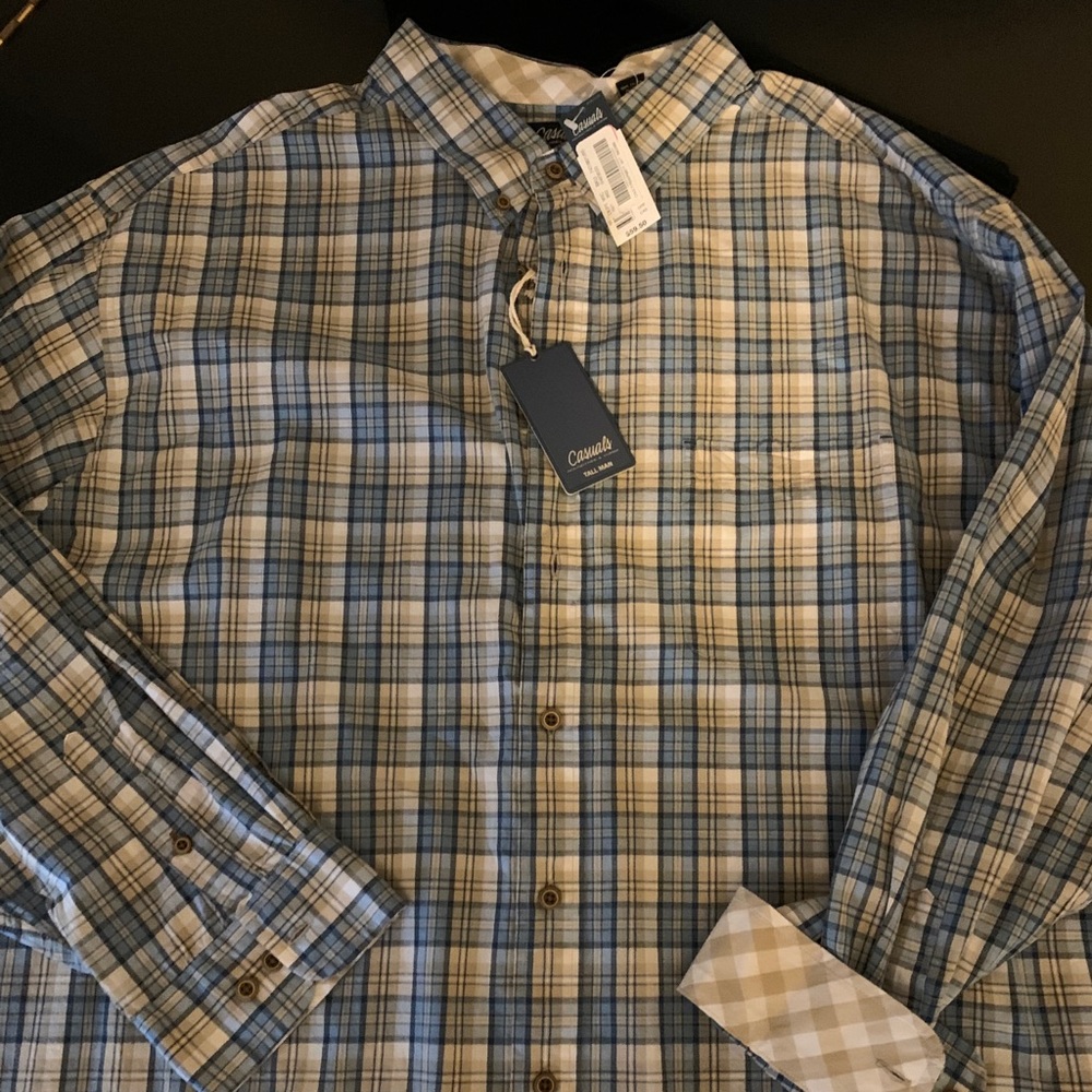 Men’s button down shirt. Brand new.